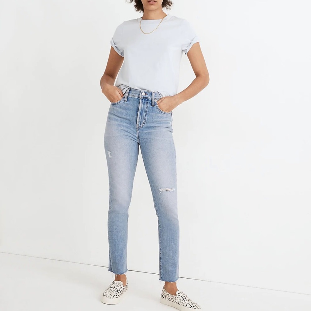 Madewell The Perfect Vintage Jean in Coffey Wash Worn-In Edition Size 30 MC492